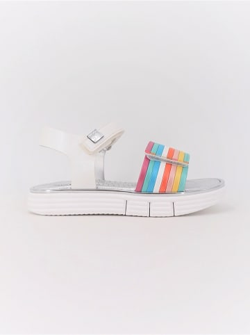 TREVIRGOLAZERO Sandały w kolorze białym ze wzorem