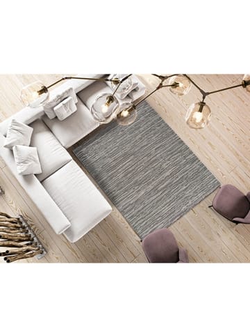 Atticgo Kurzflor-Teppich "Yen" in Grau/ Bunt