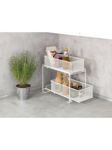 Wenko Schubladenregal "Gioma" in Weiß - (B)18 x (H)33 x (T)35 cm