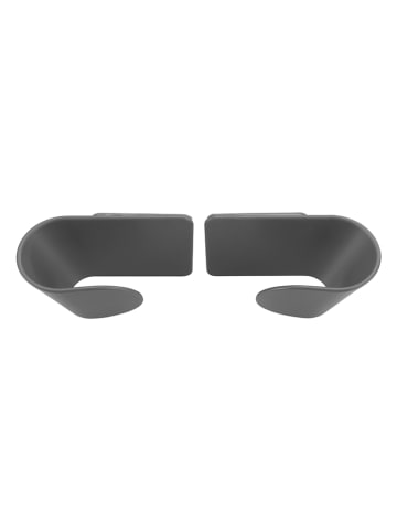 Wenko Pannendekselhouder grijs - 8 stuks