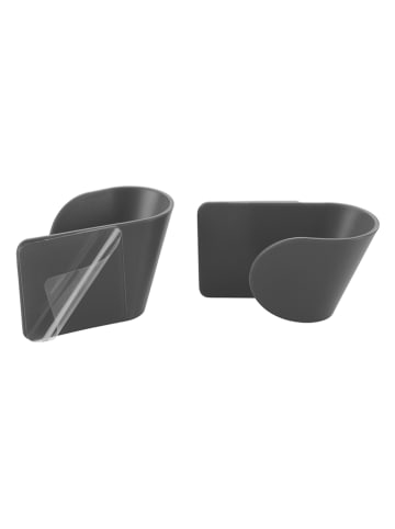Wenko Pannendekselhouder grijs - 8 stuks