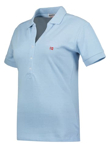 Geographical Norway Poloshirt "Kelodie" lichtblauw