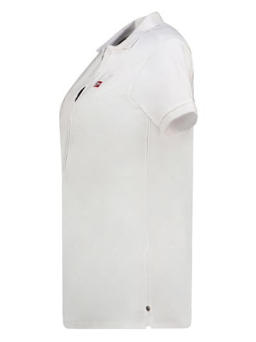Geographical Norway Koszulka polo "Kelly" w kolorze białym