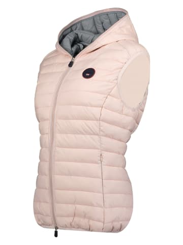 Geographical Norway Doorgestikte bodywarmer "Vafne" lichtroze