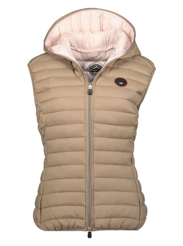 Geographical Norway Steppweste "Vafne" in Beige