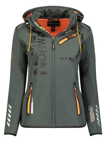 Geographical Norway Softshelljas "Reine" antraciet