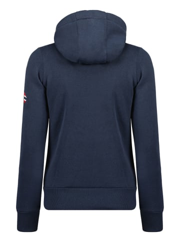 Geographical Norway Hoodie "Guitre" in Dunkelblau