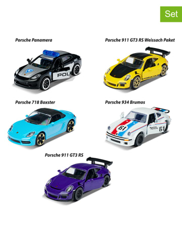 Dickie 5-częściowy zestaw "Porsche" - 3+