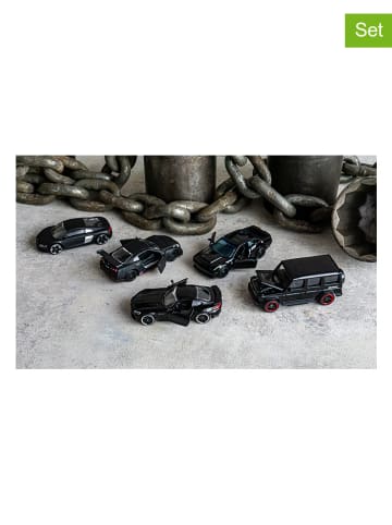 Dickie 5-delige set speelgoedauto's "Black Edition" - vanaf 3 jaar