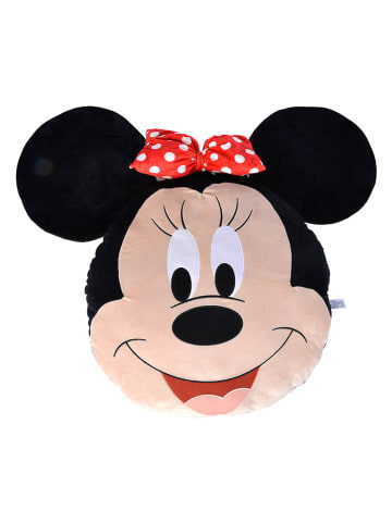 Disney Minnie Mouse Pluszowa poduszka "Minnie" w kolorze czarnym - Ø 50 cm