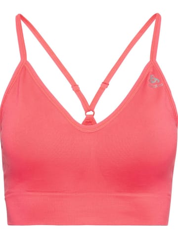 Odlo Biustonosz sportowy "Seamless Soft 2.0" w kolorze czerwonym