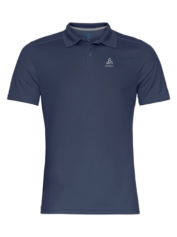 Odlo Funkcyjna koszulka polo "F-Dry" w kolorze granatowym