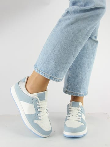 Foreverfolie Sneakers lichtblauw