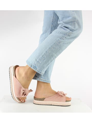 Foreverfolie Pantoletten in Rosa