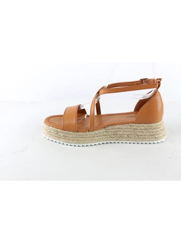 Foreverfolie Sandalen in Camel