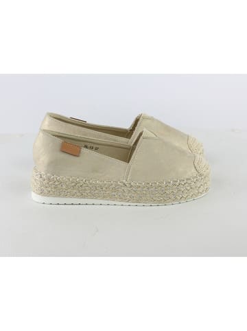Foreverfolie Espadryle w kolorze beżowym