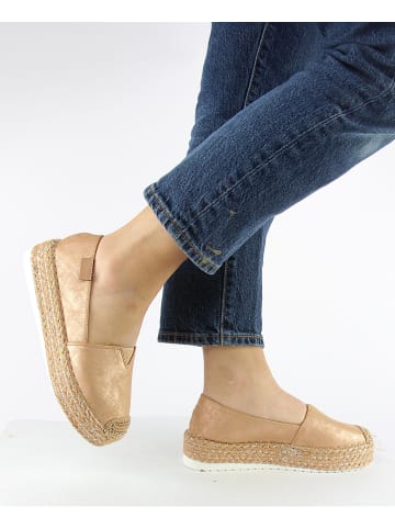 Foreverfolie Espadrilles camel
