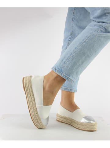 Foreverfolie Espadrilles in Weiß