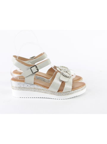 Foreverfolie Sandalen in Silber