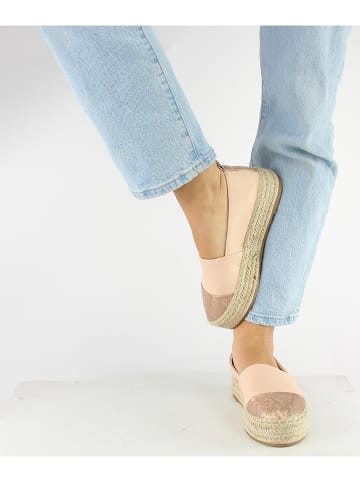 Foreverfolie Espadrilles lichtroze