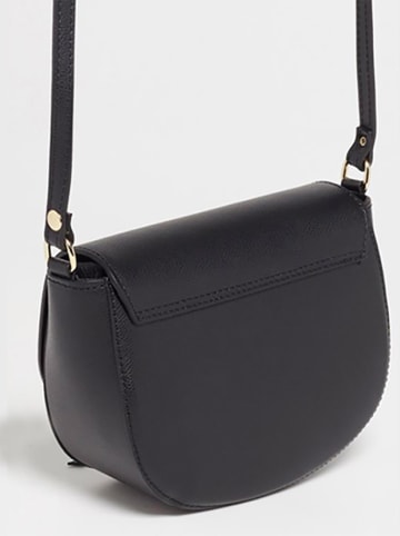 Victor & Hugo Paris Leder-Umhängetasche "Christian" in Schwarz - (B)26 x (H)16 x (T)9 cm
