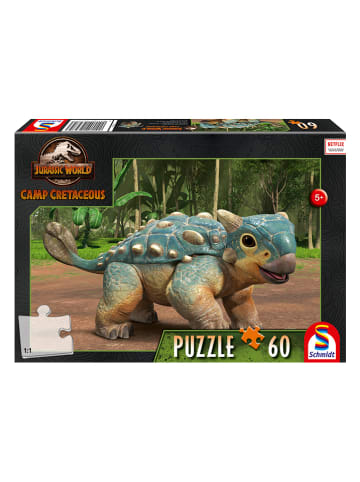 Schmidt Spiele 60tlg. Puzzle "Neue Abenteuer, Der Ankylosaurus Bumpy" - ab 5 Jahren