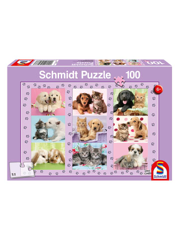 Schmidt Spiele 100tlg. Puzzle "Meine Tierfreunde" - ab 6 Jahren