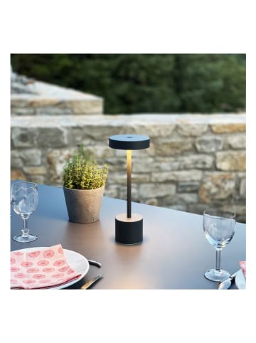 lumisky LED-Außenleuchte "Roby" in Schwarz - (H)30 x Ø 12 cm