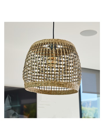 lumisky Außenleuchte "Cesare" in Hellbraun - (H)28 x Ø 35 cm
