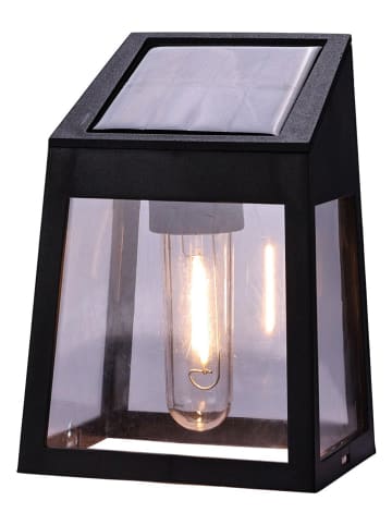 lumisky Lampa solarna LED "Flyn" w kolorze czarnym - 9 x 13 cm