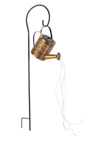 lumisky Lampa solarna LED "Arrosy" w kolorze złotym na trzonku - 24 x 78 x 10 cm