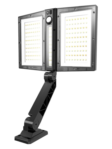 lumisky Lampa solarna LED "Clipper" w kolorze czarnym - 28 x 18 cm