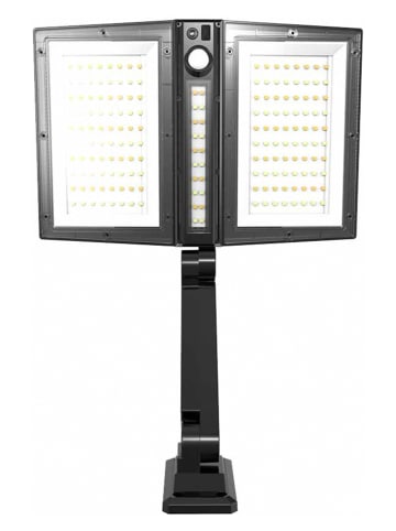 lumisky Lampa solarna LED "Clipper" w kolorze czarnym - 28 x 18 cm