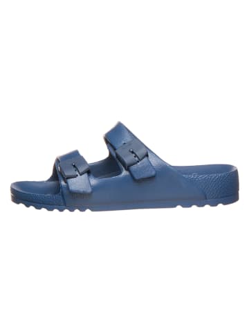 Scholl Slippers "Bahia" donkerblauw