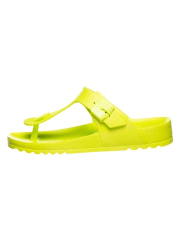 Scholl Zehentrenner "Bahia" in Lime