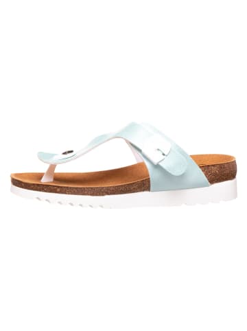 Scholl Teenslippers "Boa Vista Up" turquoise