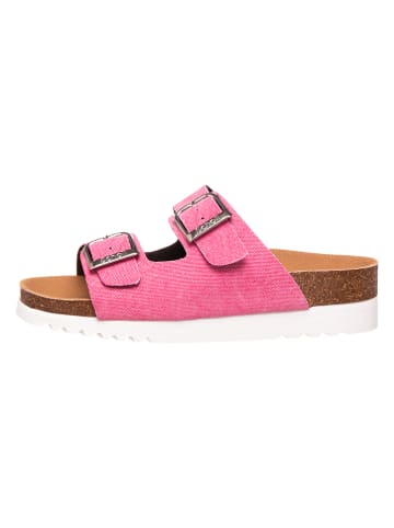 Scholl Klapki "Greeny Malaren 2.0" w kolorze różowym