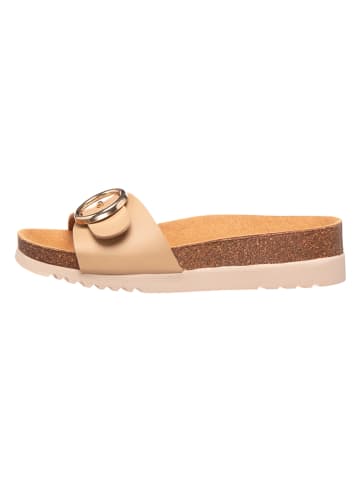 Scholl Slippers "Malibu' Mule" beige
