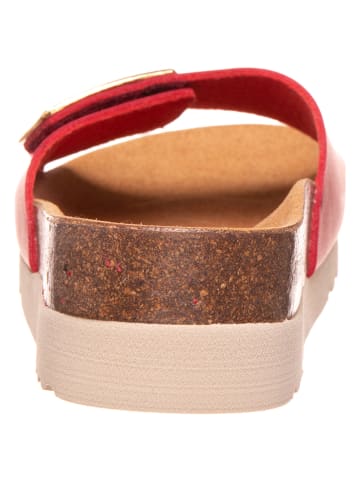 Scholl Pantoletten "Monterey Mule" in Rot