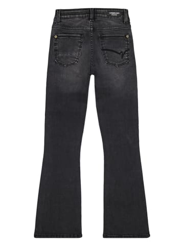 Vingino Spijkerbroek "Briona" - flare fit - antraciet