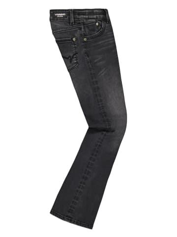 Vingino Spijkerbroek "Briona" - flare fit - antraciet