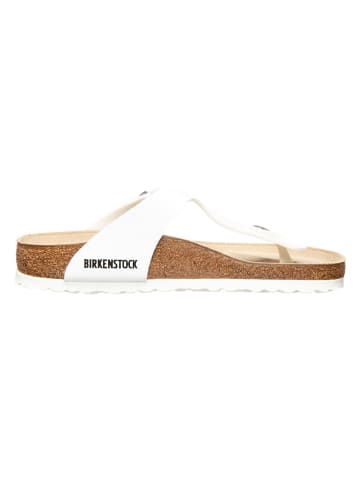 Birkenstock Zehentrenner "Gizeh" in Weiß - Weite N