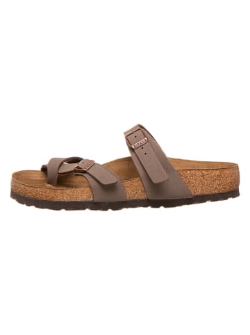Birkenstock Zehentrenner "Mayari" in Hellbraun - Weite N