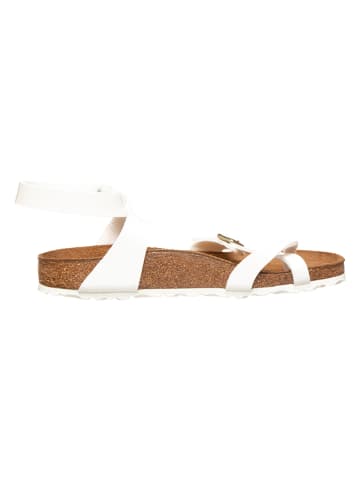 Birkenstock Teenslippers "Yara" wit - wijdte N