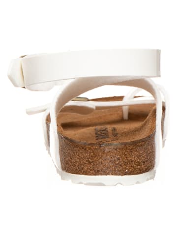 Birkenstock Zehentrenner "Yara" in Weiß - Weite N