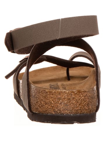Birkenstock Zehentrenner "Yara" in Hellbraun - Weite N