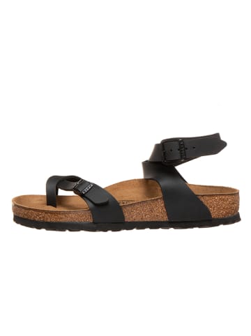 Birkenstock Japonki "Yara" w kolorze czarnym