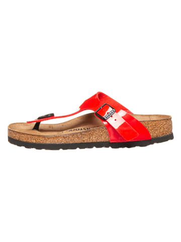 Birkenstock Teenslippers "Gizeh" rood - wijdte N