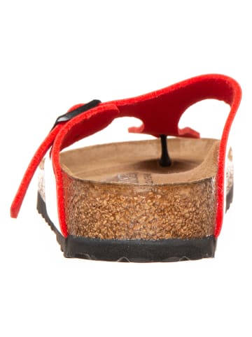 Birkenstock Teenslippers "Gizeh" rood - wijdte N