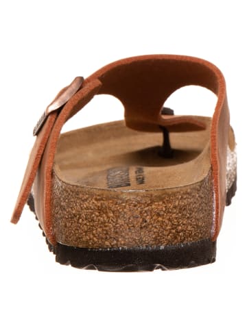 Birkenstock Japonki "Gizeh" w kolorze jasnobrązowym